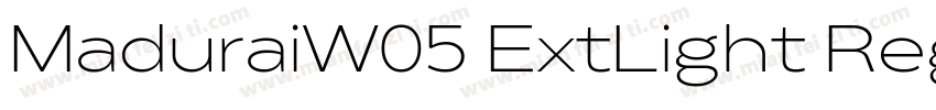 MaduraiW05 ExtLight Regular字体转换